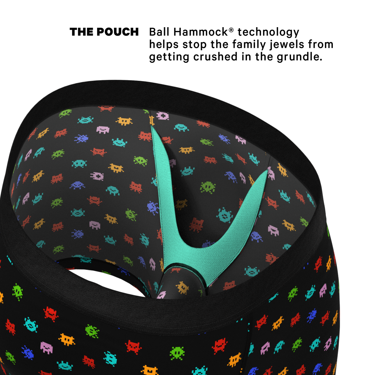 The Joystick | Video Game Ball Hammock® Pouch Underwear - Shinesty