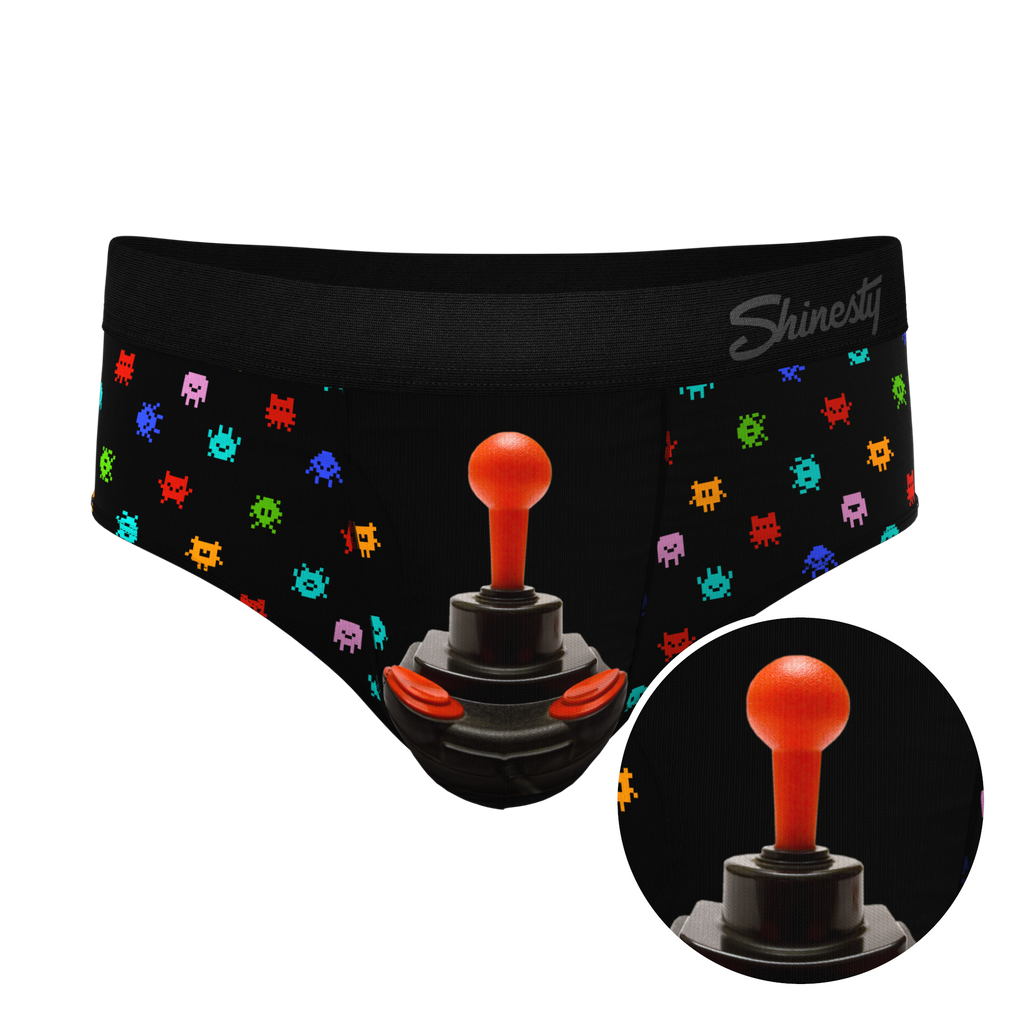 The Joystick | Video Game Ball Hammock® Pouch Underwear Briefs - Shinesty