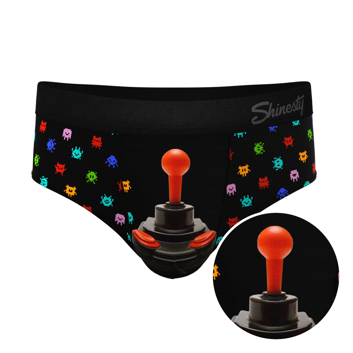 The Joystick | Video Game Ball Hammock® Pouch Underwear Briefs - Shinesty