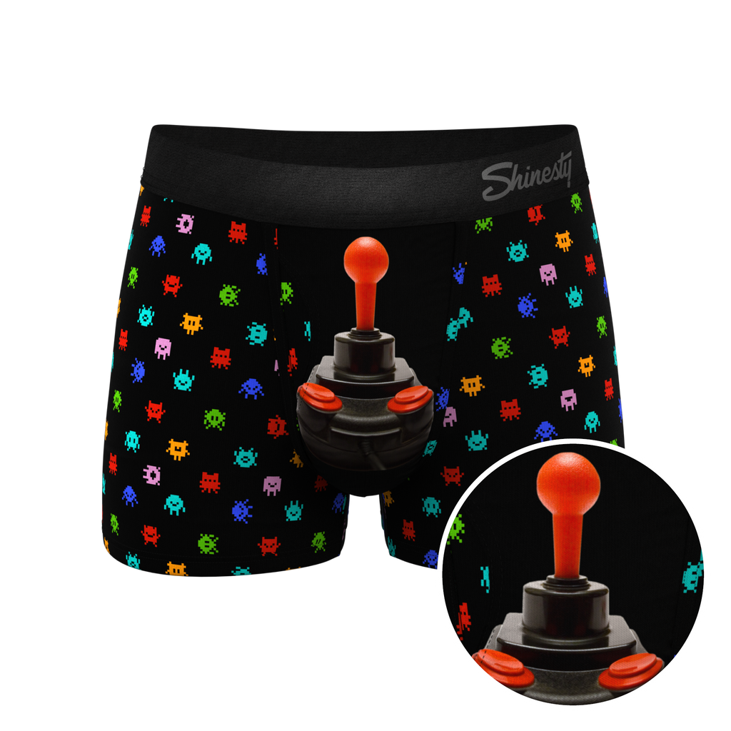 The Joystick | Video Game Ball Hammock® Pouch Trunks Underwear - Shinesty