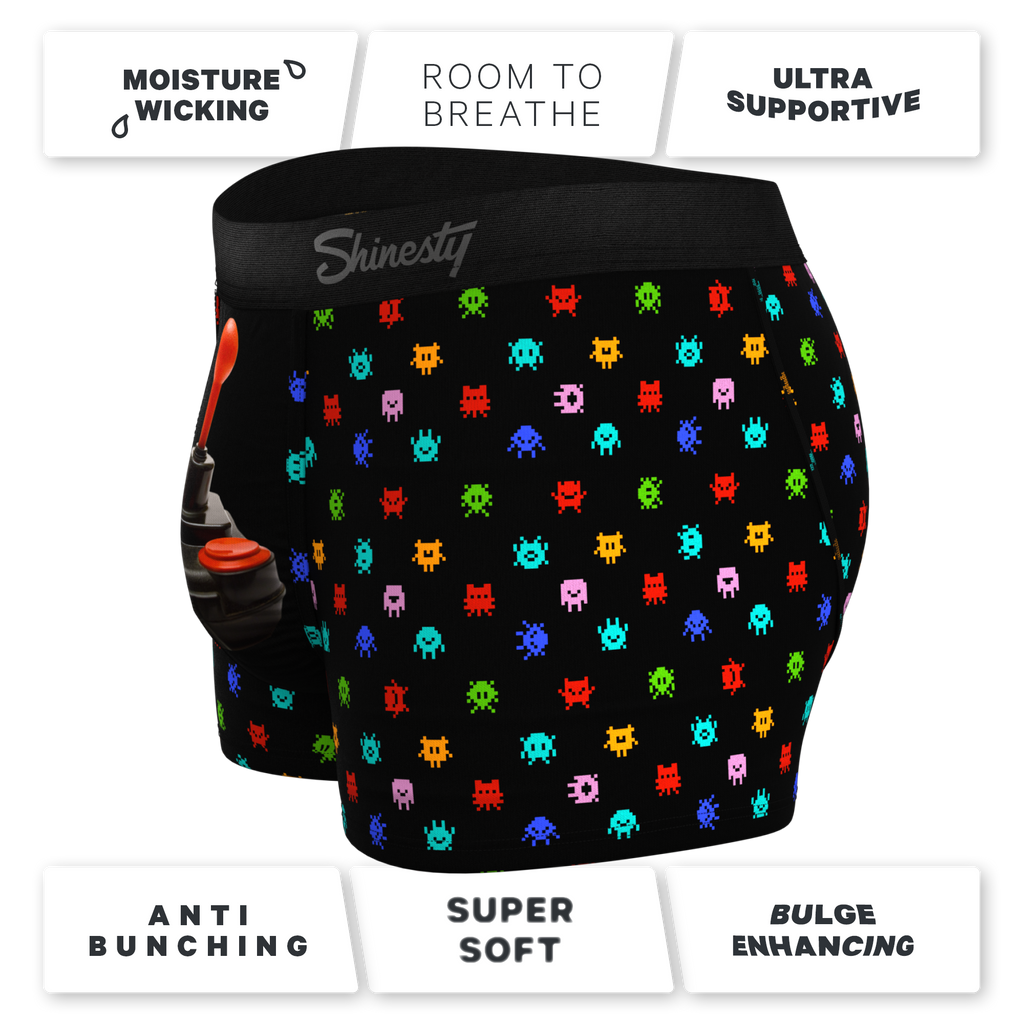 The Joystick | Video Game Ball Hammock® Pouch Trunks Underwear - Shinesty