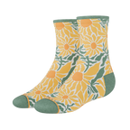 The June Bug | Sunflower Heel Hammock™ Quarter Crew Socks - Shinesty