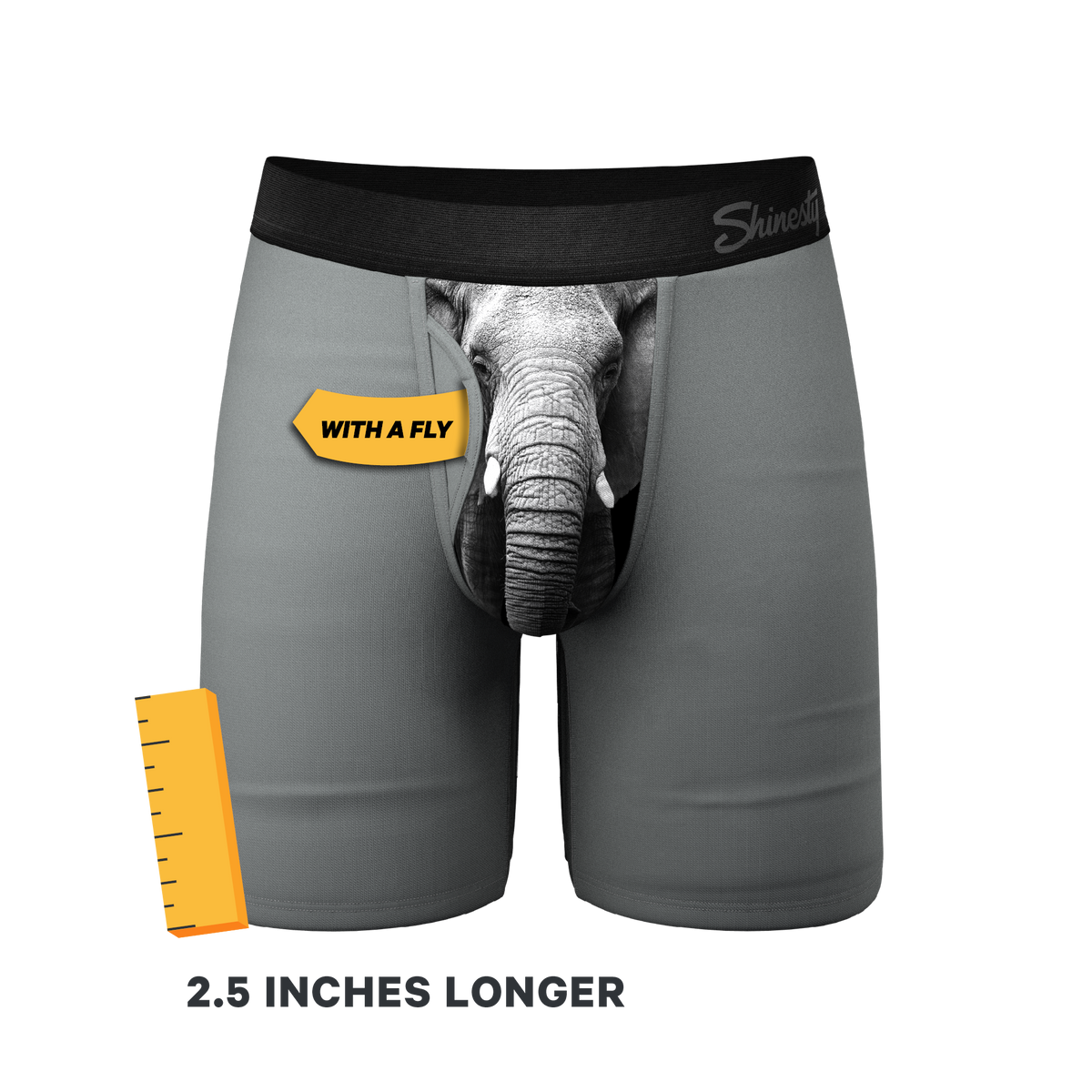 The Junk In The Trunk | Elephant Ball Hammock® Boxer - Long Leg - Shinesty
