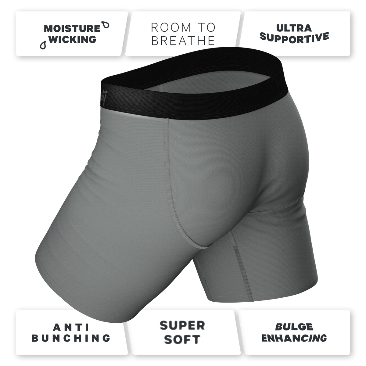 The Junk In The Trunk | Elephant Ball Hammock® Boxer - Long Leg - Shinesty
