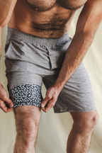 The Junk Trunks | Grey Ball Hammock® 7 Inch Athletic Shorts - Shinesty