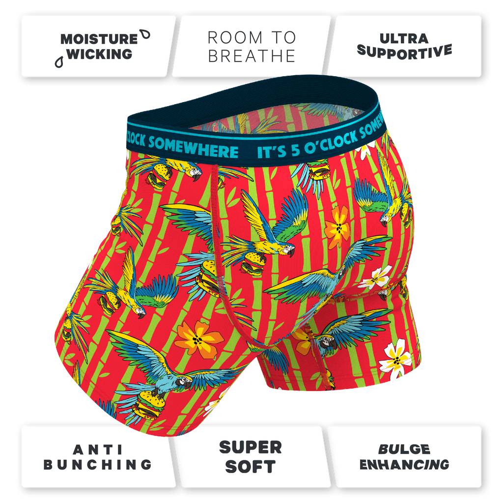 The Key West | Shinesty x Margaritaville® Ball Hammock® Pouch Underwear - Shinesty