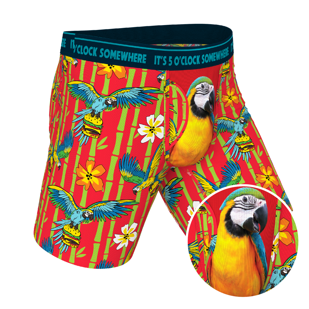 The Key West | Shinesty x Margaritaville® Ball Hammock® Boxer - Long Leg - Shinesty