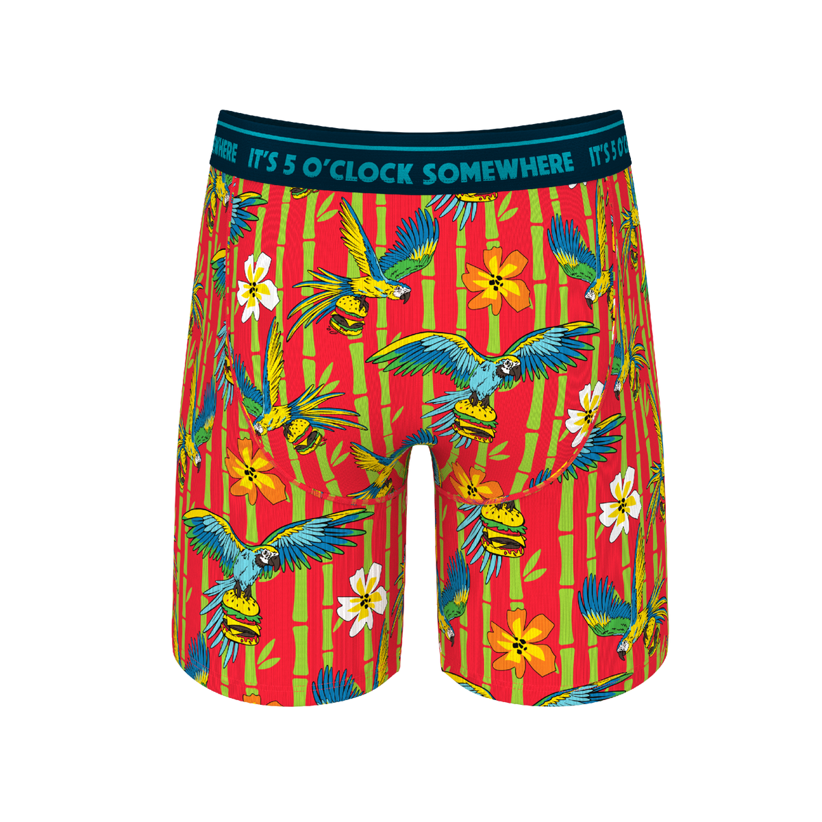The Key West | Shinesty x Margaritaville® Ball Hammock® Boxer - Long Leg - Shinesty