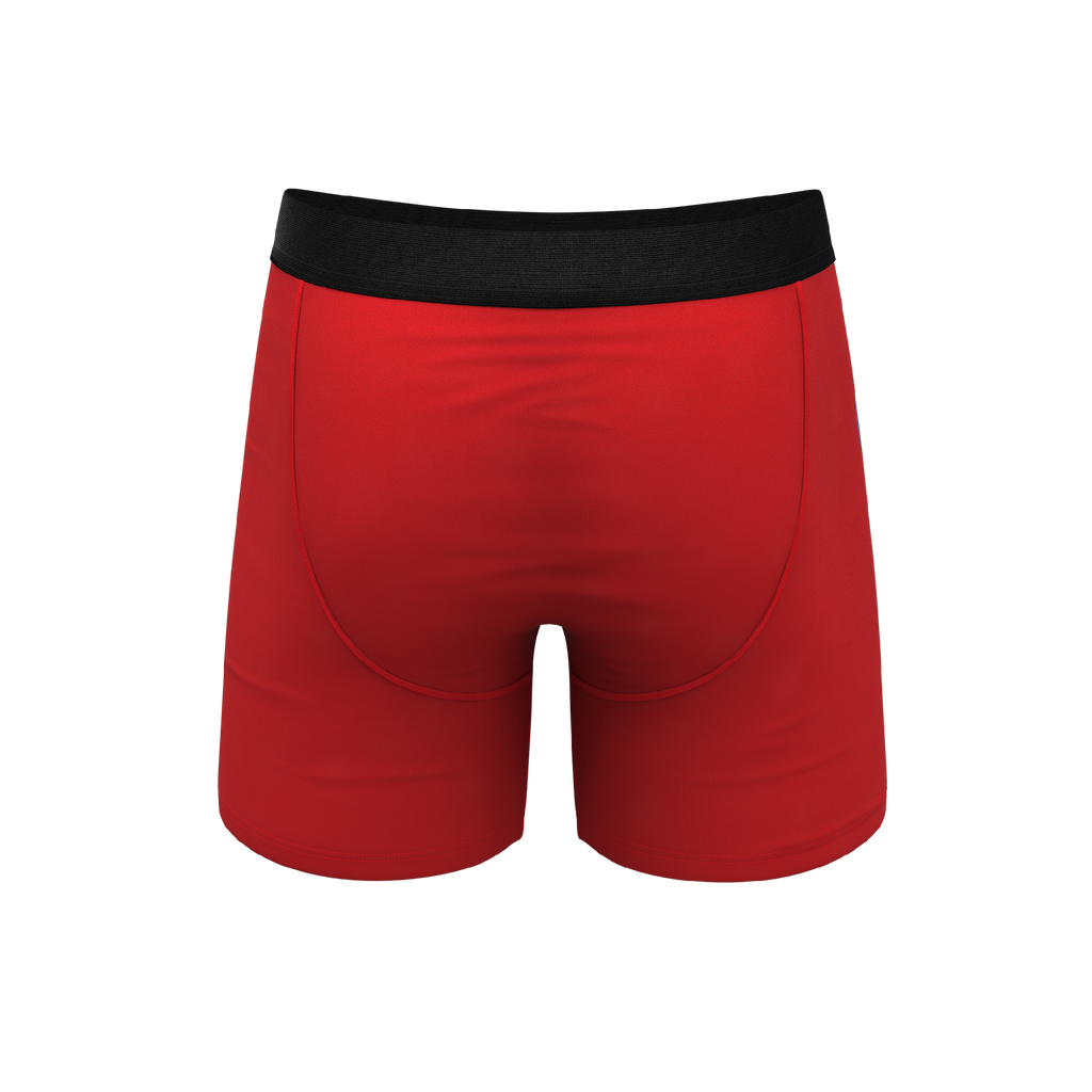 The King Of Wyoming | Red Horse Shinesty x Diamond Cross Ranch Ball Hammock® Pouch Underwear With Fly - Shinesty