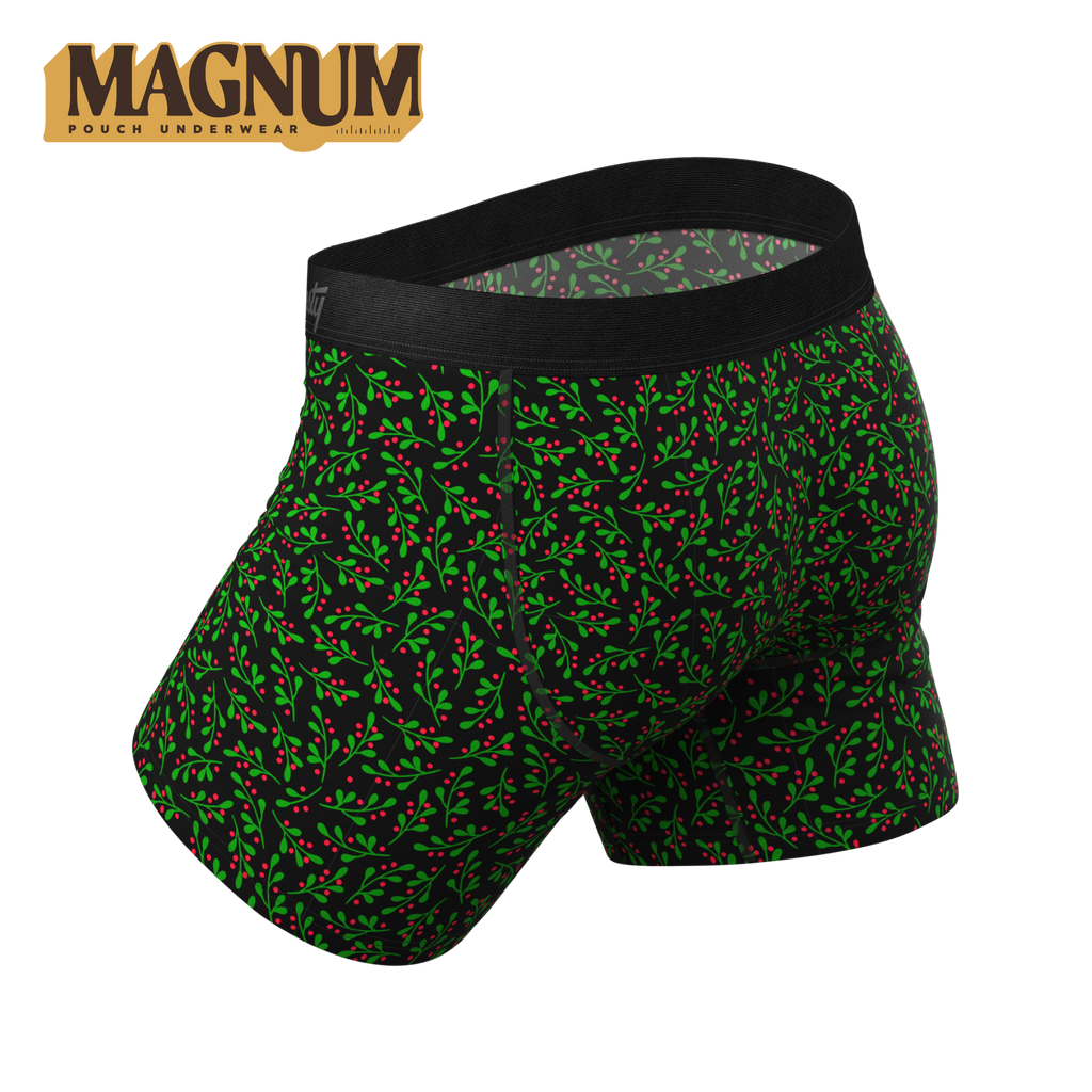 The Kiss Me There | Mistletoe Ball Hammock® Magnum Big Pouch Underwear - Shinesty