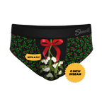 The Kiss Me There | Mistletoe Ball Hammock® Pouch Underwear Briefs - Shinesty