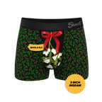 The Kiss Me There | Mistletoe Ball Hammock® Pouch Trunks Underwear - Shinesty
