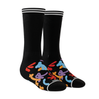 The Knot Tonights | Balloon Animal Heel Hammock™ Crew Socks - Shinesty