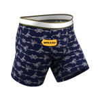 The Knotty Spots | Nautical Knots Ball Hammock® Pouch Underwear With Fly - Shinesty