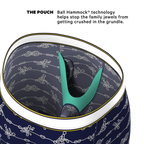 The Knotty Spots | Nautical Knots Ball Hammock® Boxer - Long Leg - Shinesty