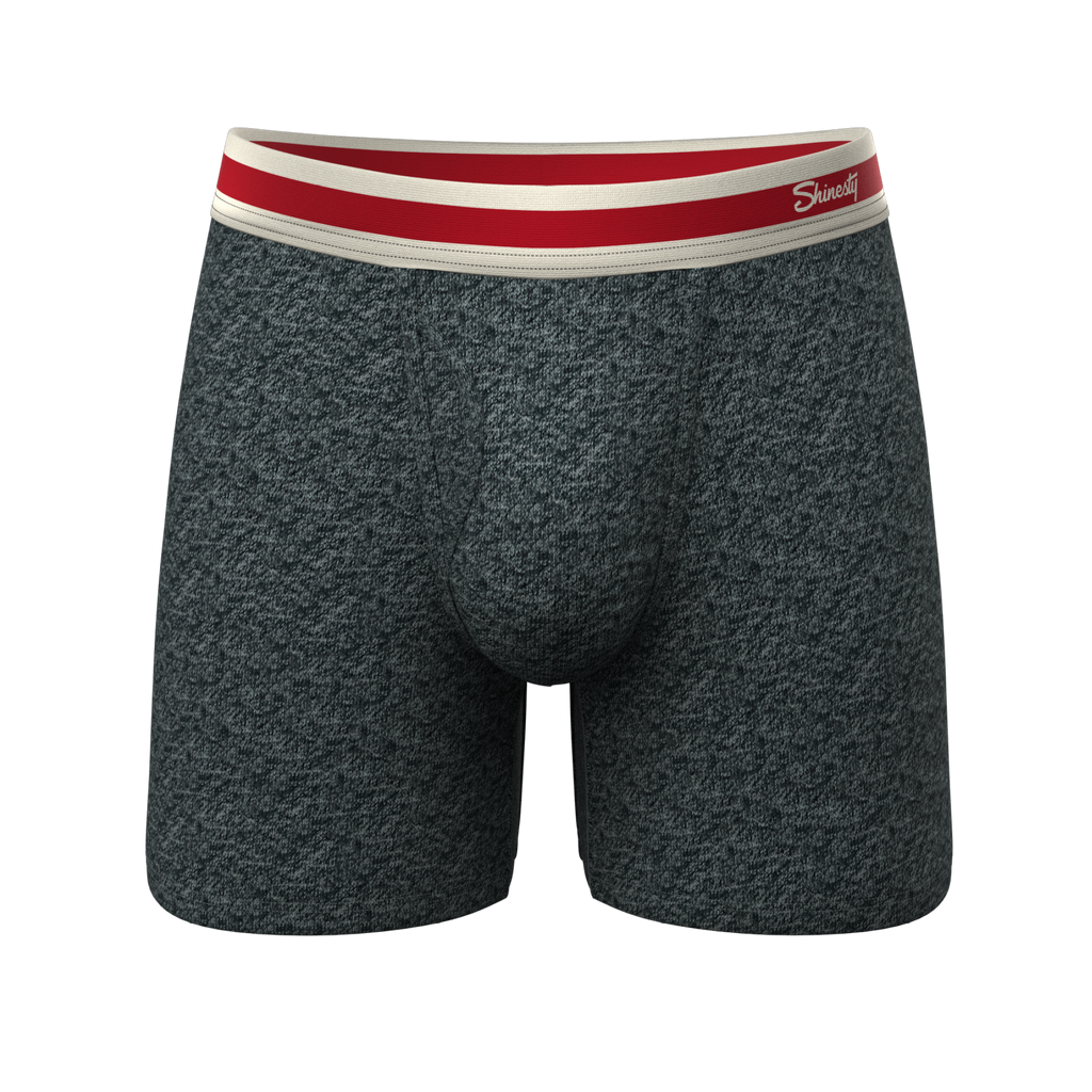 The Koala Camo | Heather Grey Ball Hammock® Pouch Underwear With Fly - Shinesty