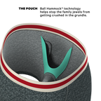 The Koala Camo | Heather Grey Ball Hammock® Pouch Underwear With Fly - Shinesty