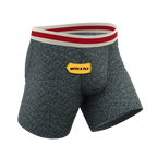 The Koala Camo | Heather Grey Ball Hammock® Pouch Underwear With Fly - Shinesty
