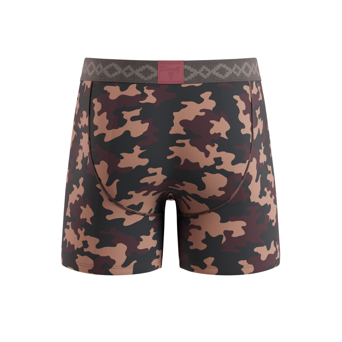 The Camo Corbina | La Matera x Shinesty Camouflage Ball Hammock® Pouch Underwear With Fly - Shinesty
