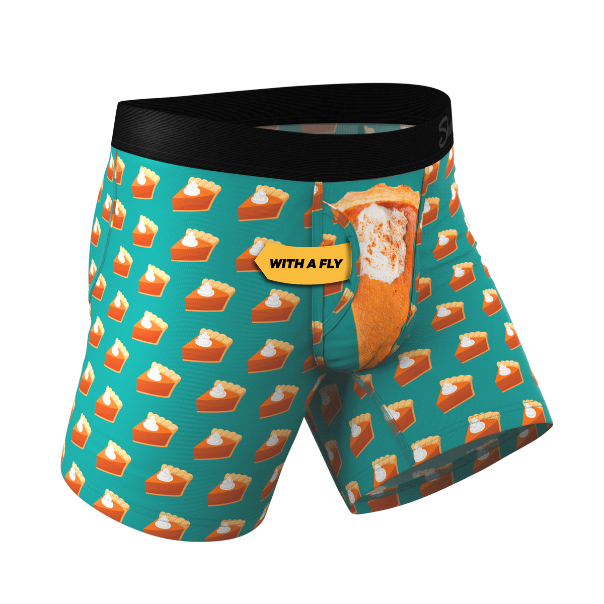 The Last Course | Pumpkin Pie Ball Hammock® Pouch Underwear With Fly - Shinesty