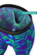 The Le Tootski | Neon Rave Ball Hammock® Long Johns - Shinesty