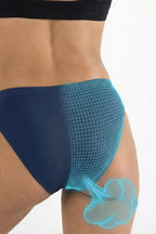 The Big Blue | Navy Fart Proof Bikini Underwear - Shinesty