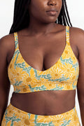 The June Bug | Sunflower Boob Hammock™ Plunge Bralette - Shinesty