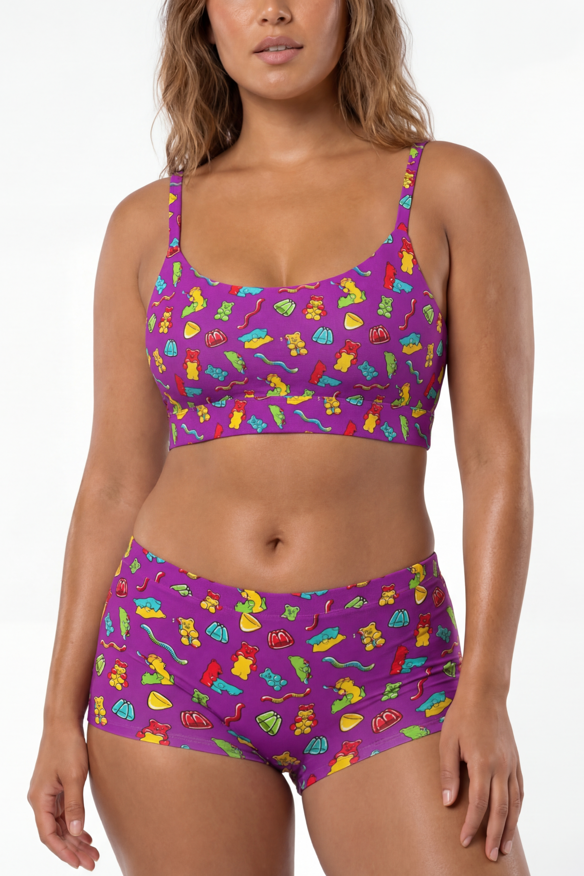 The Naughty Bears | Gummy Bear Boob Hammock™ Scoop Bralette - Shinesty