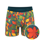 The Leaf Peeps | Naughty Leaves Ball Hammock® Pouch Underwear With Fly - Shinesty