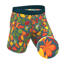 The Leaf Peeps | Naughty Leaves Ball Hammock® Boxer - Long Leg - Shinesty