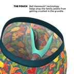 The Leaf Peeps | Naughty Leaves Ball Hammock® Boxer - Long Leg - Shinesty