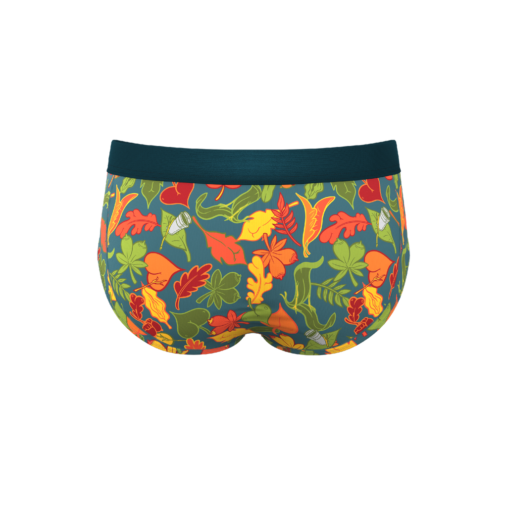 The Leaf Peeps | Naughty Leaves Ball Hammock® Pouch Underwear Briefs - Shinesty