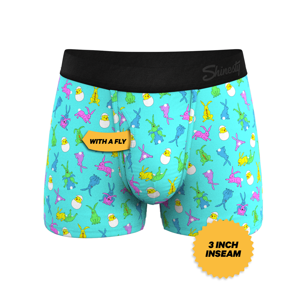 The Like Rabbits | Easter Animals Ball Hammock Pouch Trunk Underwear - Shinesty