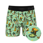 The Line Dance | Cowboy Boots Ball Hammock® Pouch Underwear With Fly - Shinesty