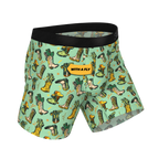 The Line Dance | Cowboy Boots Ball Hammock® Pouch Underwear With Fly - Shinesty