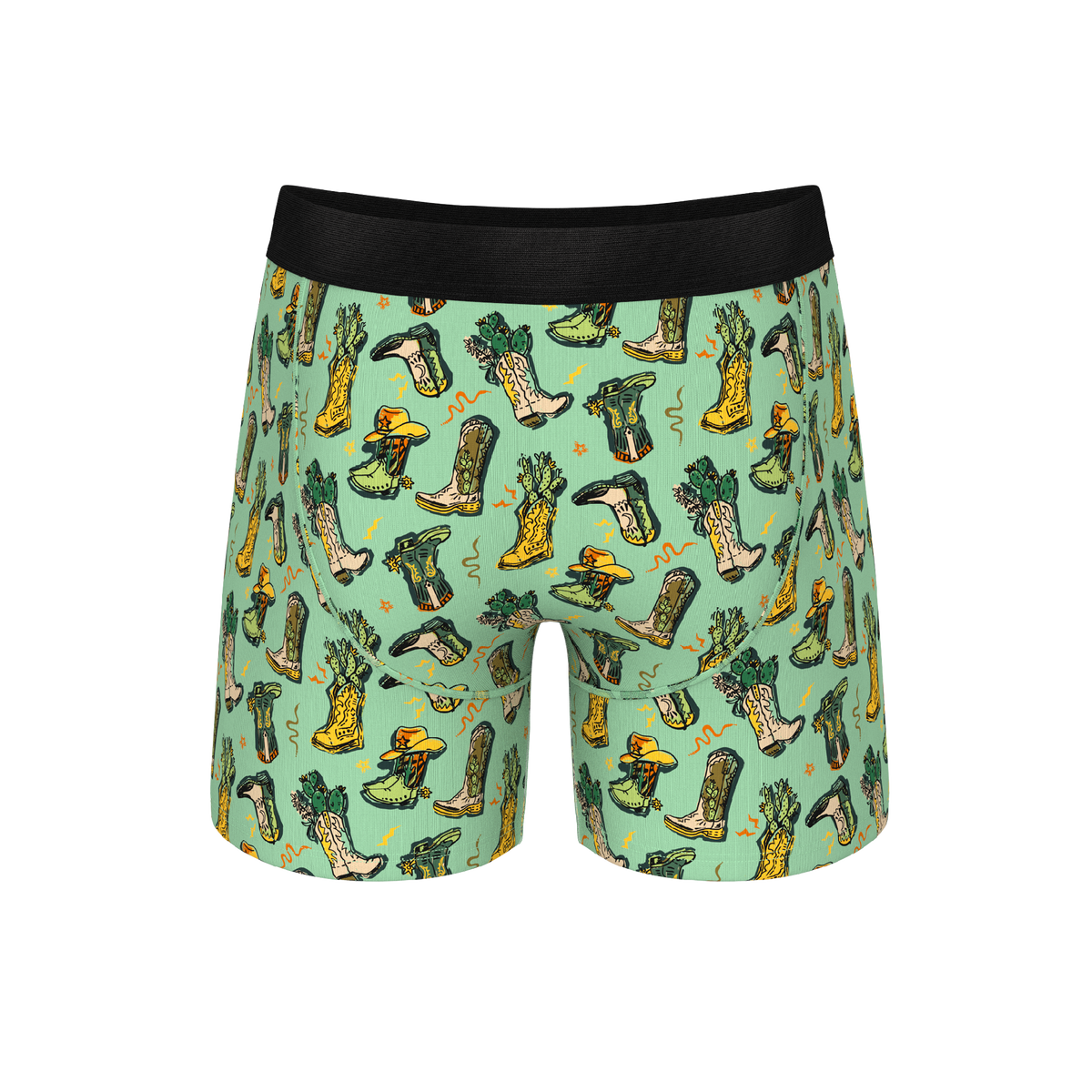 The Line Dance | Cowboy Boots Ball Hammock® Pouch Underwear - Shinesty