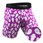 The Little Swimmers | Ghost Print Ball Hammock® Boxer - Long Leg - Shinesty