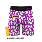The Little Swimmers | Ghost Print Ball Hammock® Boxer - Long Leg - Shinesty