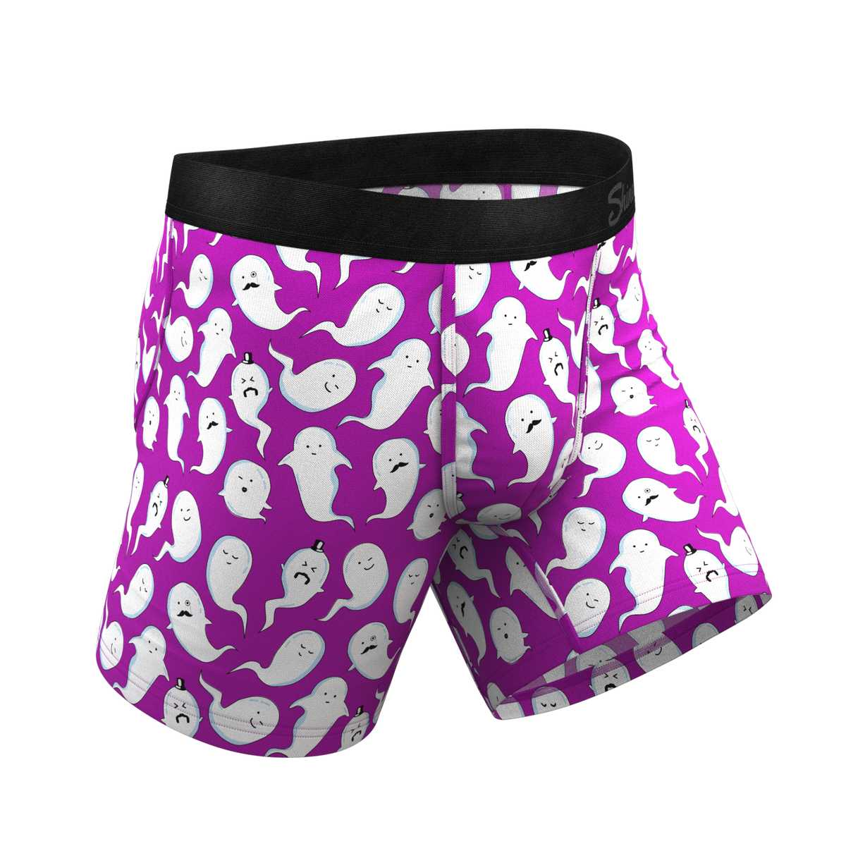 The Little Swimmers | Ghost Print Ball Hammock® Pouch Underwear - Shinesty