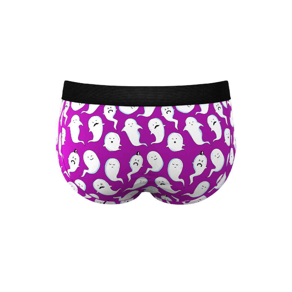 The Little Swimmers | Ghost Print Ball Hammock® Pouch Underwear Briefs - Shinesty
