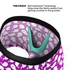 The Little Swimmers | Ghost Print Ball Hammock® Pouch Trunks Underwear - Shinesty