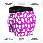 The Little Swimmers | Ghost Print Ball Hammock® Pouch Trunks Underwear - Shinesty