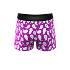 The Little Swimmers | Ghost Print Ball Hammock® Pouch Trunks Underwear - Shinesty