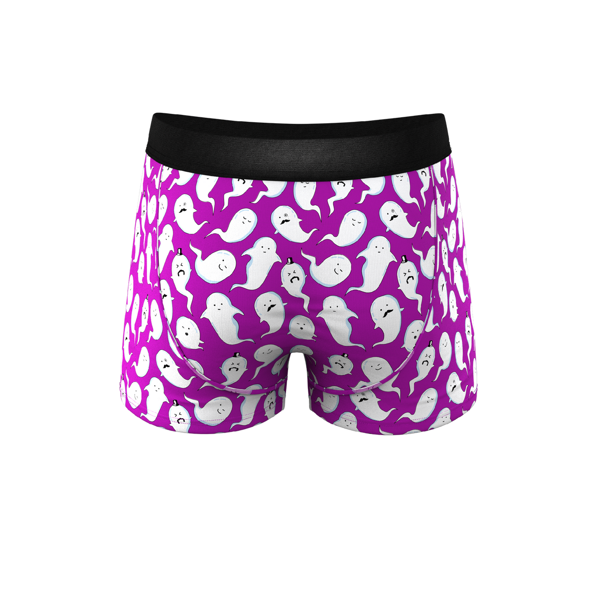 The Little Swimmers | Ghost Print Ball Hammock® Pouch Trunks Underwear - Shinesty