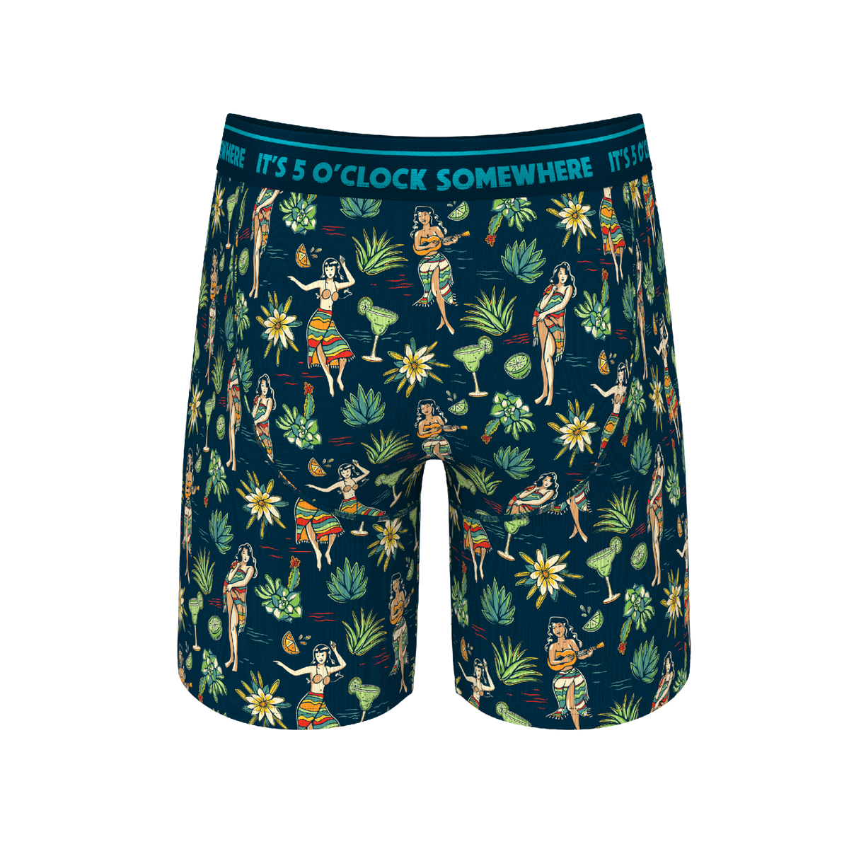 The Lost Shaker of Salt | Shinesty x Margaritaville® Ball Hammock® Boxer - Long Leg - Shinesty