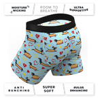 The Lovely Wiener | Wiener Dogs Ball Hammock® Pouch Underwear With Fly - Shinesty