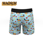 The Lovely Wiener | Wiener Dogs Ball Hammock® Magnum Big Pouch Underwear - Shinesty