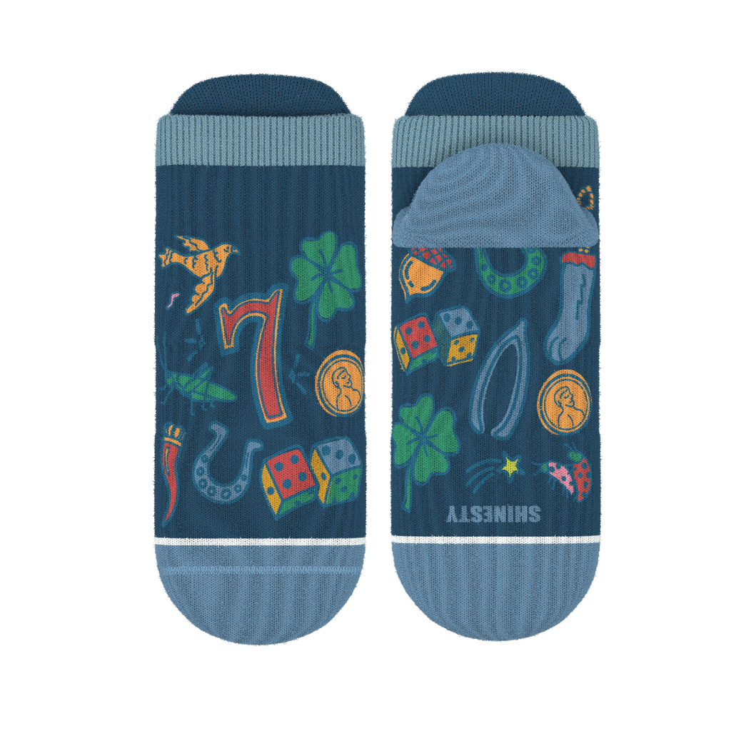 The Lucky Duck | Lucky Symbols Heel Hammock™ Ankle Socks - Shinesty