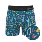 The Lucky Duck | Lucky Symbols Ball Hammock® Pouch Underwear With Fly - Shinesty