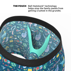 The Lucky Duck | Lucky Symbols Ball Hammock® Pouch Underwear With Fly - Shinesty